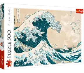 TREFL Puzzle Velká kočičí vlna / 500 dílků / 48 x 34 cm