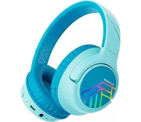 PowerLocus ML Bobo modrá / Dětská bezdrátová sluchátka s mikrofonem / Bluetooth