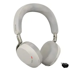 Jabra Evolve3 75 MS šedá / Bezdrátová sluchátka / mikrofon / ANC / USB-C + Bluetooth