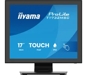 17" IIYAMA T1732MSC-B2S / Dotykový monitor / TN / 1280 x 1024 / 250 cd/m2 / 5 ms / HDMI+DP+VGA
