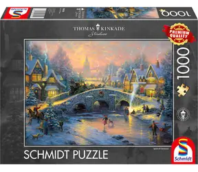 SCHMIDT Puzzle Kouzlo Vánoc / 1000 dílků