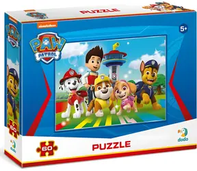 DODO Puzzle Tlapková patrola: Jsme tým / 60 dílků