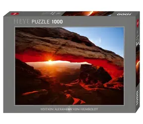 HEYE Puzzle Klenba stolové hory / Alexander von Humboldt Edition / 1000 dílků