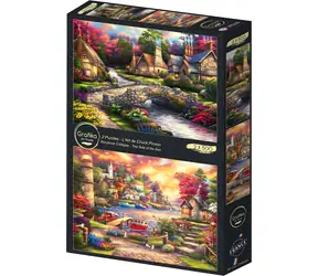 GRAFIKA Puzzle Art Collection: Umění / 2x500 dílků / 47 × 34 cm