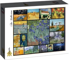 GRAFIKA Puzzle Koláž - Vincent Van Gogh / 2000 dílků / 98 x 69 cm
