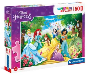 CLEMENTONI Puzzle Disney princezny MAXI / 60 dílků / od 4 let