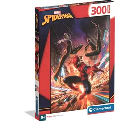 CLEMENTONI Puzzle Spiderman SUPER / 300 dílků / 33,5 x 48,5 cm / od 9 let