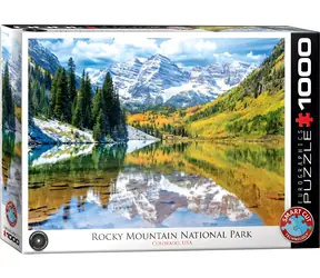 EUROGRAPHICS Puzzle Národní park Skalnaté hory, Colorado / 1000 dílků / 68 x 48 cm