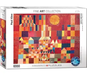 EUROGRAPHICS Puzzle Hrad a slunce / 1000 dílků / 68 x 48 cm