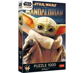 TREFL Puzzle Premium Plus Star Wars: Mandalorian - Grogu / 1000 dílků / 68,3 x 48 cm / od 12 let