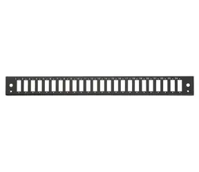 Equip Patchpanel 24x SC-Duplex černý / Patch panel / Optický / 1U / 19" / ocel