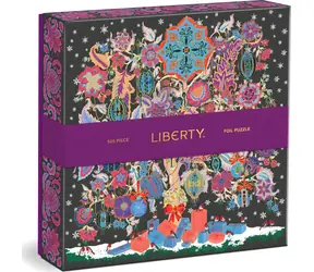 GALISON Čtvercové puzzle Liberty: Vánoční strom života / 500 dílků / 51 × 51 cm