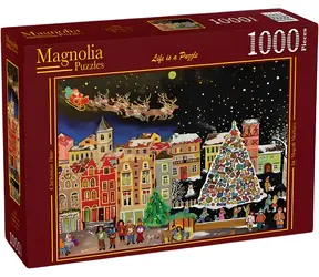 MAGNOLIA Puzzle Vánoční čas / 1000 dílků / 68 x 48 cm