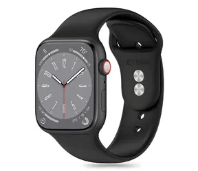 Tech-Protect Silicone Strap pro Apple Watch 42/44/45/49 mm černá / Řemínek / silikonový