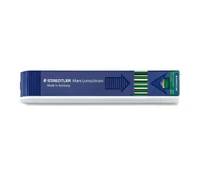 Staedtler Mars Lumochrom 204 zelená / Tuha do mikrotužky / 2 mm / 12 ks