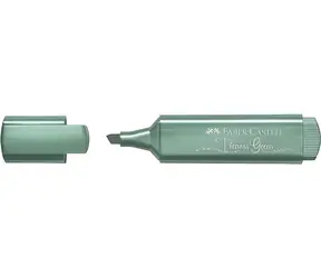 FABER-CASTELL Zvýrazňovač 1546 metalicky zelená / hrot 1, 2, 5 mm / inkoust na vodní bázi