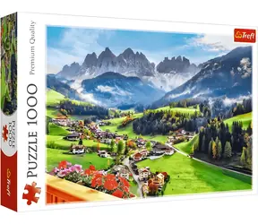 TREFL Puzzle Dolomity: St. Magdalena / 1000 dílků / 68,3 x 48 cm