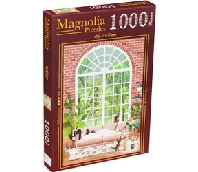 MAGNOLIA Puzzle Kočičí útočiště / 1000 dílků / 48 x 68 cm