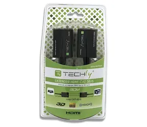 Techly 301153 černá / Extender HDMI / UTP Cat5e/Cat6 / do 30 m / FullHD