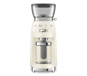 Smeg CGF03CREU krémová / Mlýnek na kávu / 150 W