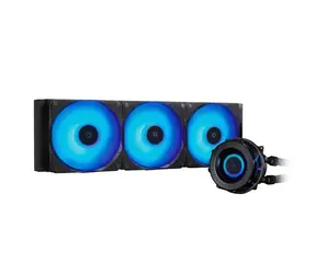 Chieftec CLC-360-VRM-RGB černá / Vodní chlazení CPU / 360 mm / 3x 120 mm / ARGB / VRM ventilátor / AMD + Intel