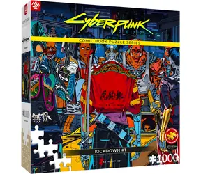 GOOD LOOT Puzzle Cyberpunk 2077: Kickdown / 1000 dílků / 48 × 68 cm