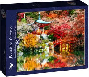 BLUEBIRD Puzzle Chrám Daigodži na podzim, Kjótó / 500 dílků