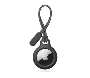 Tech-Protect Rough Chain Case černá / Pouzdro s přívěskem / Apple AirTag