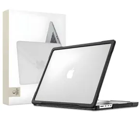 Tech-Protect Velar transparentní černá / Ochranné pouzdro / MacBook Pro 16" 2021/2023/2025/2026