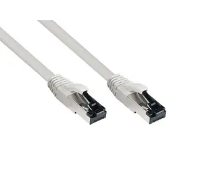 Good Connections šedá / Patch kabel / Cat.8.1 / S/FTP / RJ-45 / 0,5 m