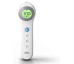 Braun Sensian 7 BNT400WE bílá / Teploměr na čelo / Age Precision / 3v1 / 2x AAA