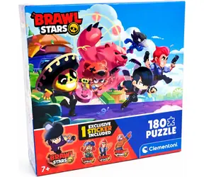 CLEMENTONI Puzzle Brawl Stars 1 / 180 dílků / od 7 let