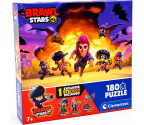 CLEMENTONI Puzzle Brawl Stars 3 / 180 dílků / od 7 let