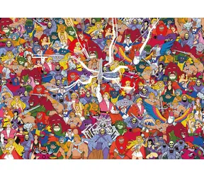 CLEMENTONI Puzzle Vládci vesmíru / 500 dílků / 49 x 36 cm