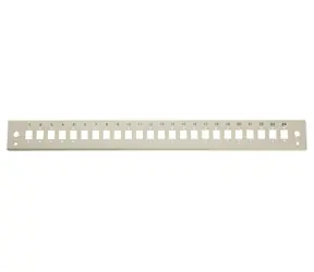 Equip Patchpanel 24x LC-Duplex, SC-Simplex šedá / Patch panel / Optický / 1U / 19"