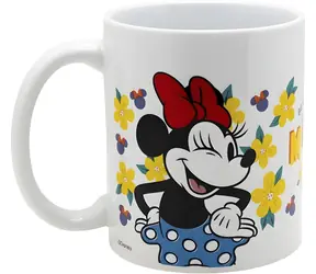 STOR Hrneček keramický 325 ml Minnie / Dětský hrnek / Keramika / Motiv Minnie Mouse