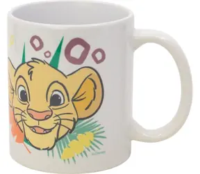 STOR Hrneček keramický 325 ml Lví král - Džungle / Keramika / Dárková krabička