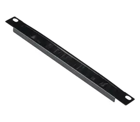 Equip EZMB-10-B černá / Kartáčová lišta / 10" / 1U / kov / RAL9005