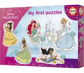 EDUCA Baby puzzle Princezny 5v1 (3-5 dílků) / 24 x 16 cm