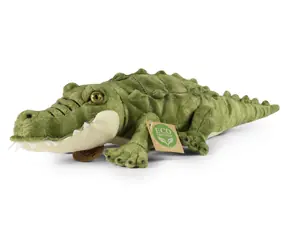 RAPPA Plyšový krokodýl 40 cm / ECO-FRIENDLY / od 0 měsíců