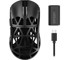 YENKEE YMS 30 ODYSSEY WL / Bezdrátová herní optická myš / 60000 DPI / 47 g / 7 tlačítek / Bluetooth, 2,4 GHz, USB-C