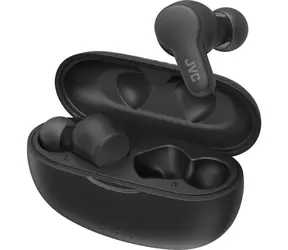 JVC HA-A7T2BE černá / Bezdrátová sluchátka s mikrofonem / BT 5.0 / IPX4 / Nabíjecí pouzdro