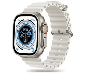 Tech-Protect IconBand Pro béžová / Řemínek pro Apple Watch / 42/44/45/49 mm / Watch 4/5/6/7/8/9/SE/Ultra