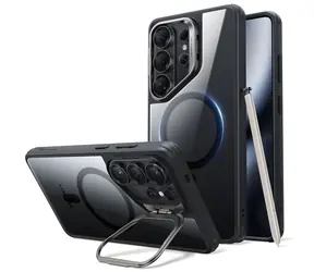 ESR Classic Hybrid Kickstand čirá/černá / Pouzdro / Samsung Galaxy S26 Ultra / MagSafe / Stojánek