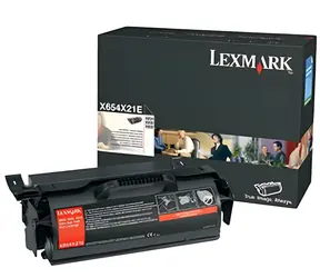 Lexmark X654X31E černá / Toner / vysokokapacitní (HC)