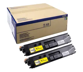 Brother TN-329YTWIN / Originální toner / HL-L8350CDW, MFC-L8850CDW / 2× 6 000 stran / žlutá