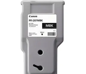 Canon PFI-207 MBK matná černá / Inkoustová cartridge / pigmentová / 300 ml / iPF680, iPF685, iPF780, iPF785