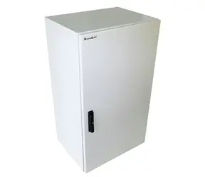 XtendLan Venkovní rozvaděč 22U šedá / Rozvaděč / 19" / hloubka 450 mm / IP55 / 3-bodový zámek