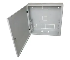 XtendLan šedá / Nástěnný rozvaděč / 2U+4U / 540×150×550 mm / perforované dveře