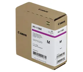 Canon PFI-110M purpurová / Inkoustová kazeta / pigmentový inkoust / 160 ml / imagePROGRAF TX-2000/3000/4000